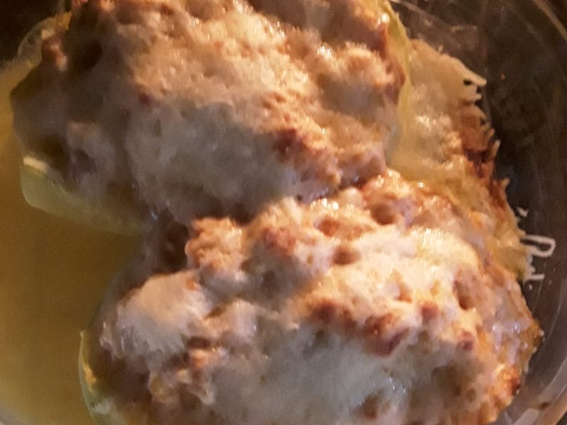 Cliquez pour zoomer ! Courgettes farcies au thon Thermomix par lodac