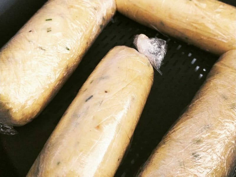 Cliquez pour zoomer ! Petits boudins de volaille sans boyaux Thermomix par RachouMomix