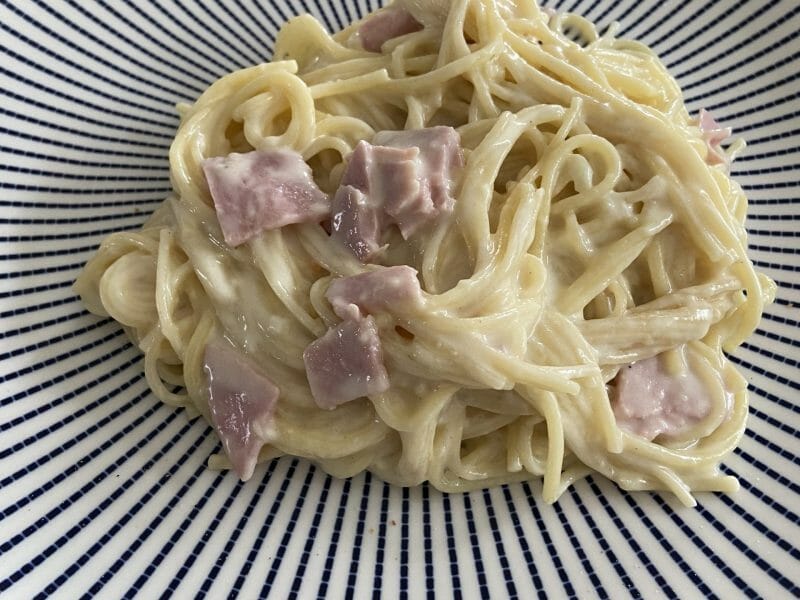 Cliquez pour zoomer ! Tortellini sauce crémeuse au jambon Thermomix par maelle17