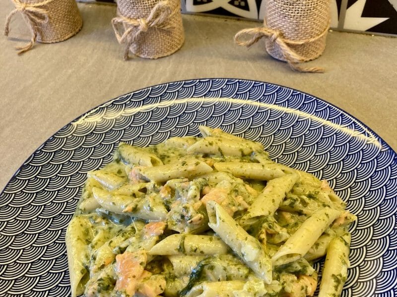 Cliquez pour zoomer ! One pot pasta – épinards et saumon fumé Thermomix par maelle17