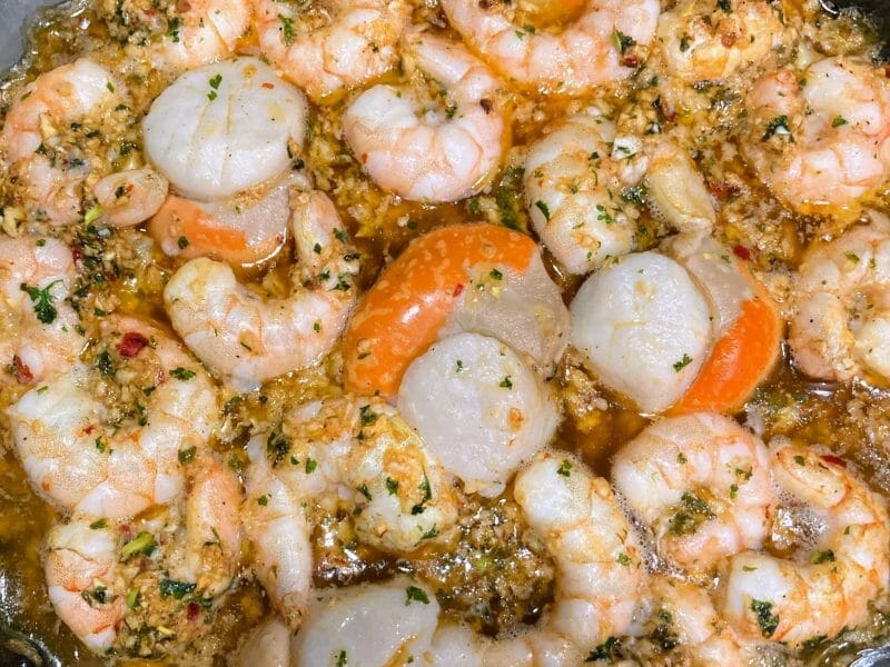 Cliquez pour zoomer ! Crevettes à l’ail Thermomix par maelle17