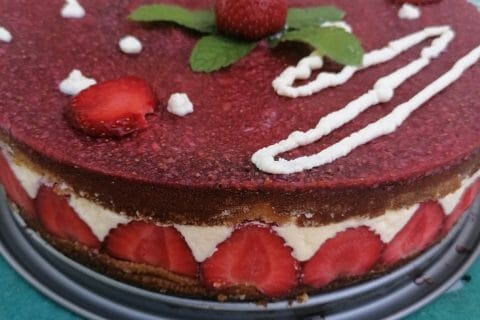 Cliquez pour zoomer ! Fraisier Thermomix par malaury79