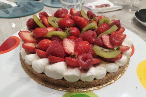 Cliquez pour zoomer ! Tarte aux fraises sans cuisson Thermomix par gwendoline_12