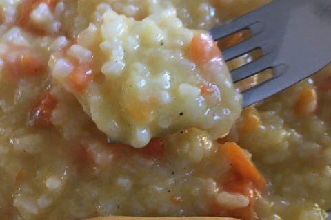 Cliquez pour zoomer ! Risotto aux carottes et parmesan Thermomix par lilinepupuce