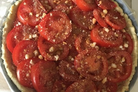Cliquez pour zoomer ! Tarte salée façon tomates farcies Thermomix par lilinepupuce