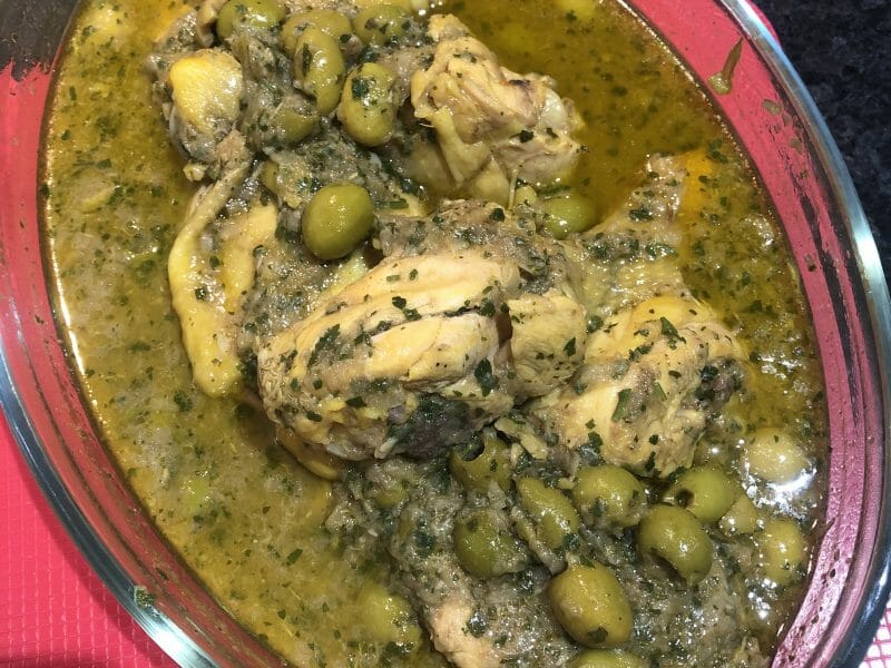 Cliquez pour zoomer ! Tajine de poulet aux olives Thermomix par melanie_194