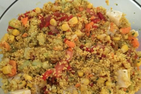 Cliquez pour zoomer ! Salade de couscous façon taboulé Thermomix par cat