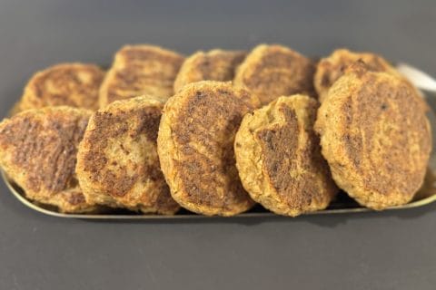 Cliquez pour zoomer ! Croquettes de chou-fleur au jambon cru Thermomix par zayna