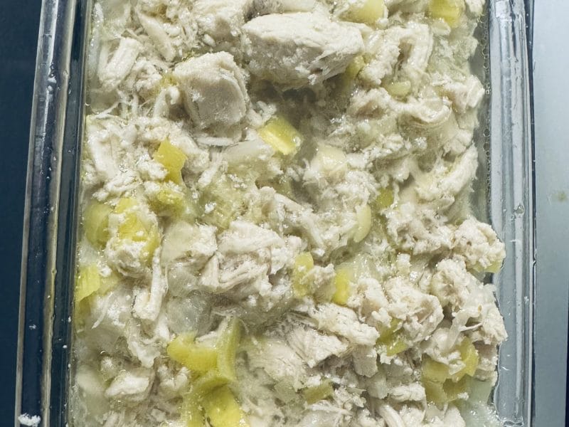 Cliquez pour zoomer ! Bouillon Chinois, poulet et poireaux Thermomix par zayna