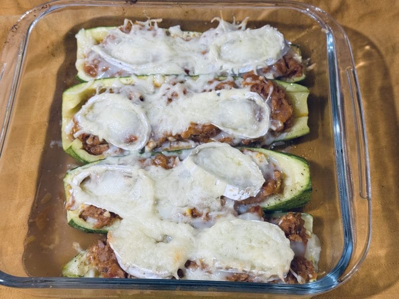 Cliquez pour zoomer ! Courgettes farcies au thon Thermomix par zayna