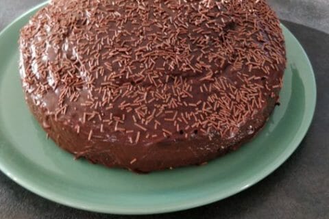 Cliquez pour zoomer ! Gâteau au chocolat des écoliers au Thermomix