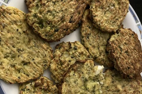 Cliquez pour zoomer ! Galettes de courgettes grecques au Thermomix