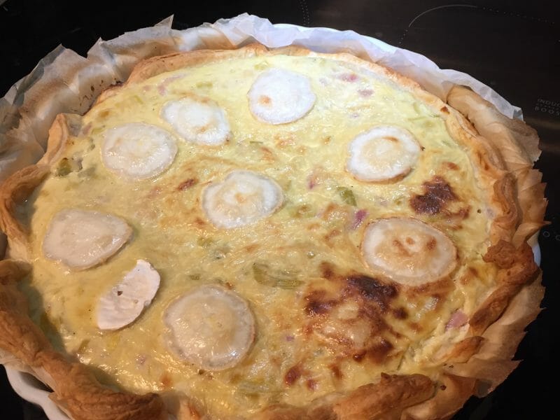 Cliquez pour zoomer ! Tarte aux poireaux Thermomix par fab86