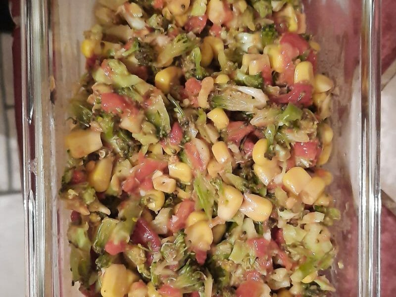 Cliquez pour zoomer ! Salade de brocolis Thermomix par flower38