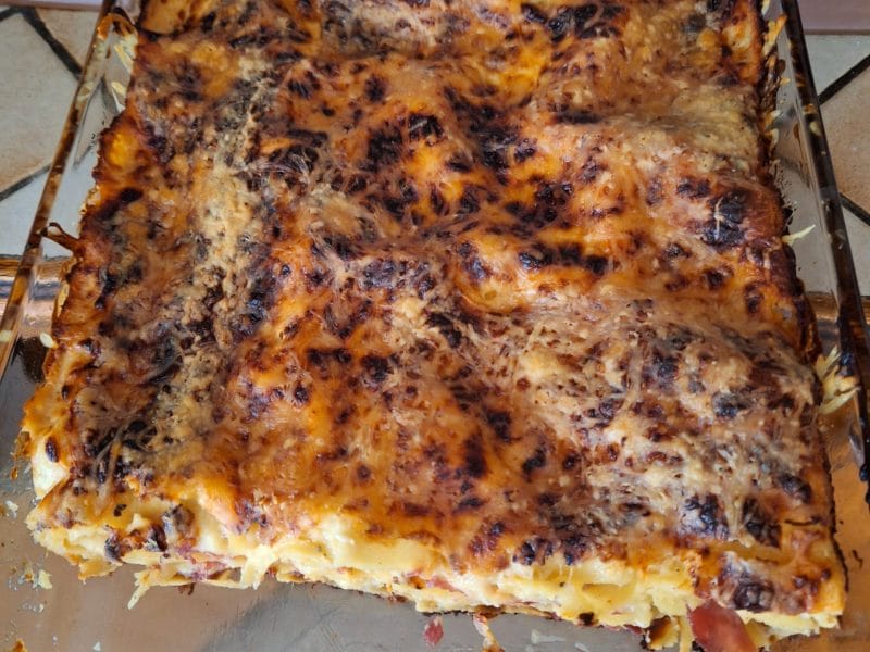 Cliquez pour zoomer ! Lasagnes jambon – fromage Thermomix par flower38