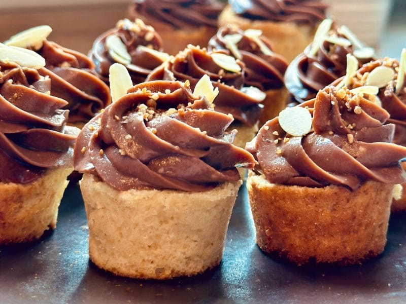 Cliquez pour zoomer ! Cupcakes au nutella Thermomix par seb-belgium