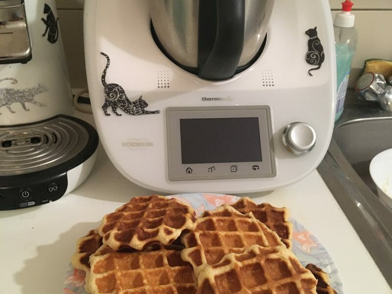 Cliquez pour zoomer ! Gaufres Liégeoises Thermomix par corinne_eric