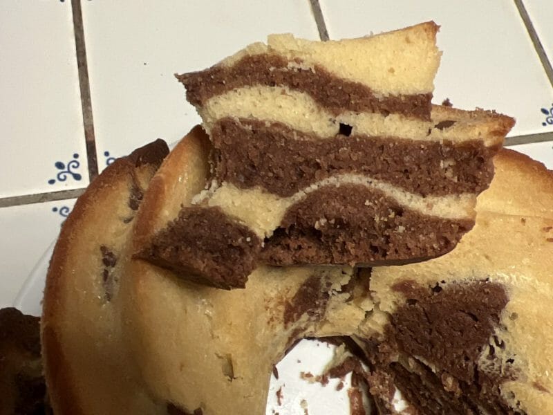 Cliquez pour zoomer ! Marbré au chocolat Thermomix par corinne_66