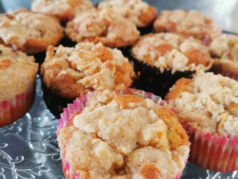 Cliquez pour zoomer ! Muffins aux pommes façon crumble Thermomix par tom_chouch