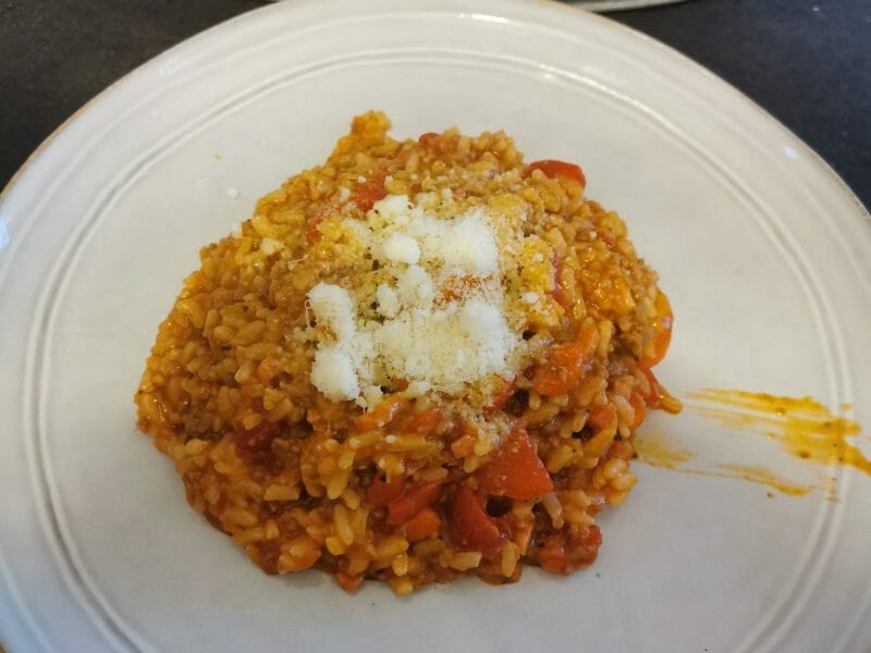 Cliquez pour zoomer ! Risotto à la bolognaise Thermomix par tom_chouch