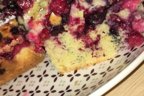 Cliquez pour zoomer ! Bublanina aux fruits rouges Thermomix par hananemomix