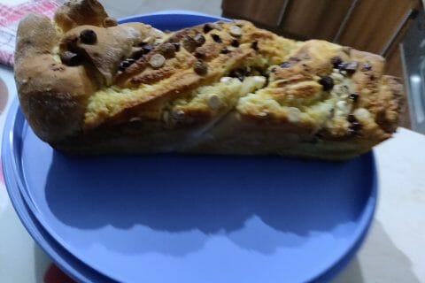 Cliquez pour zoomer ! Brioche à la crème d’amande Thermomix par fannou_18