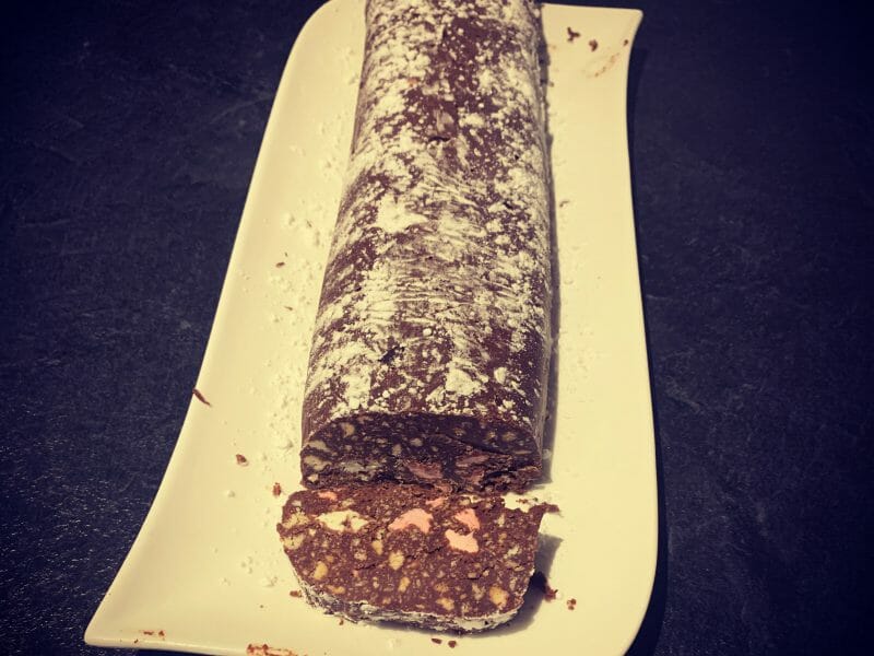 Cliquez pour zoomer ! Saucisson au chocolat Thermomix par alexandra_78