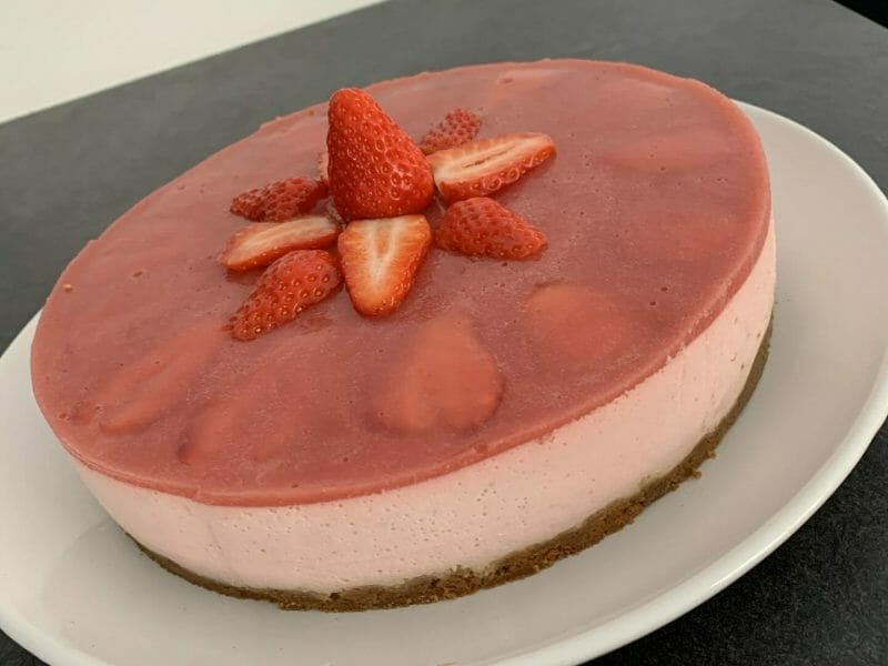 Cliquez pour zoomer ! Bavarois aux fraises Thermomix par alexandra_78