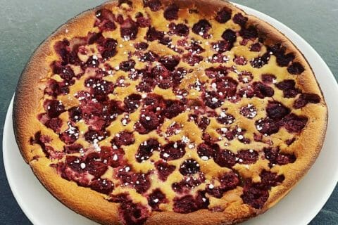 Cliquez pour zoomer ! Clafoutis aux framboises Thermomix par alexandra_78