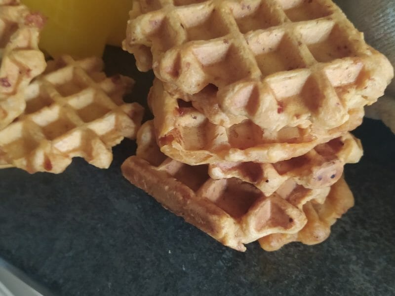 Cliquez pour zoomer ! Gaufres au chorizo Thermomix par melodie19