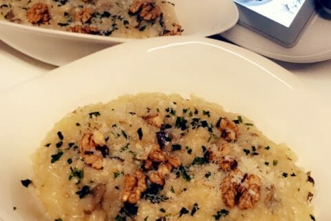 Cliquez pour zoomer ! Risotto au gorgonzola et champignons Thermomix par loliya
