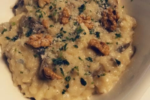 Cliquez pour zoomer ! Risotto au gorgonzola et champignons Thermomix par loliya