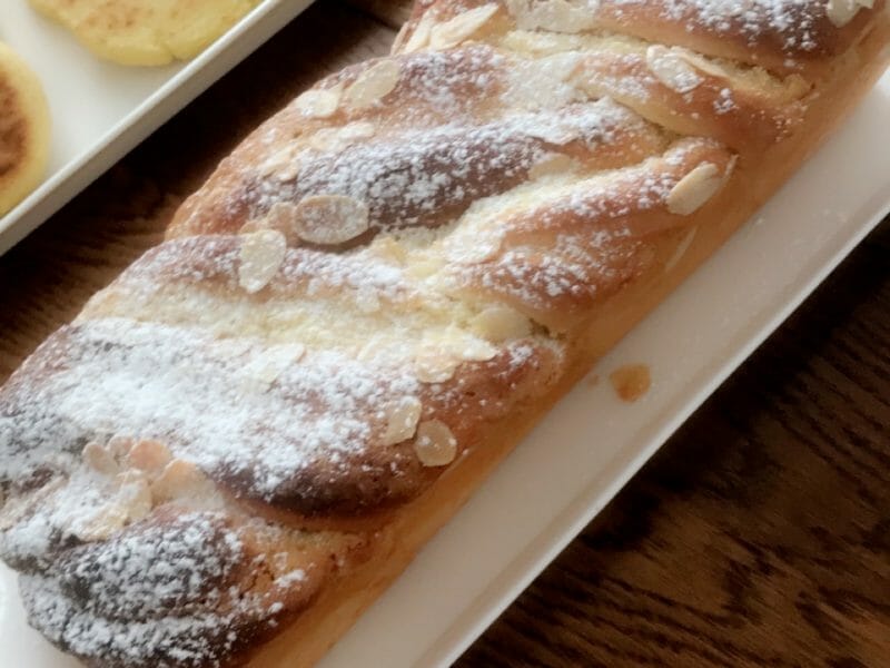 Cliquez pour zoomer ! Brioche à la crème d’amande Thermomix par loliya