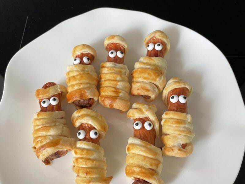 Cliquez pour zoomer ! Saucisses momie Thermomix par Cd-f