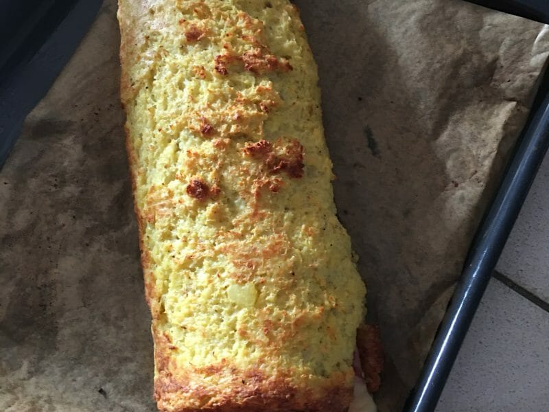 Cliquez pour zoomer ! Roulé de pommes de terre, jambon et reblochon Thermomix par fanfan77520