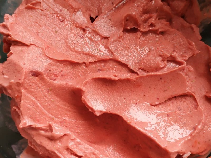 Cliquez pour zoomer ! Glace à la fraise Thermomix par lulibaly