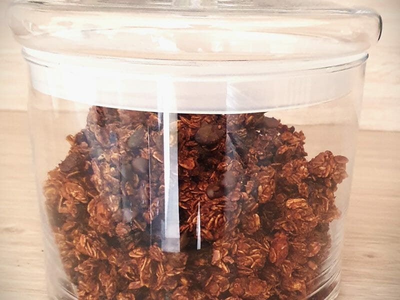 Cliquez pour zoomer ! Granola au chocolat Thermomix par Reine81