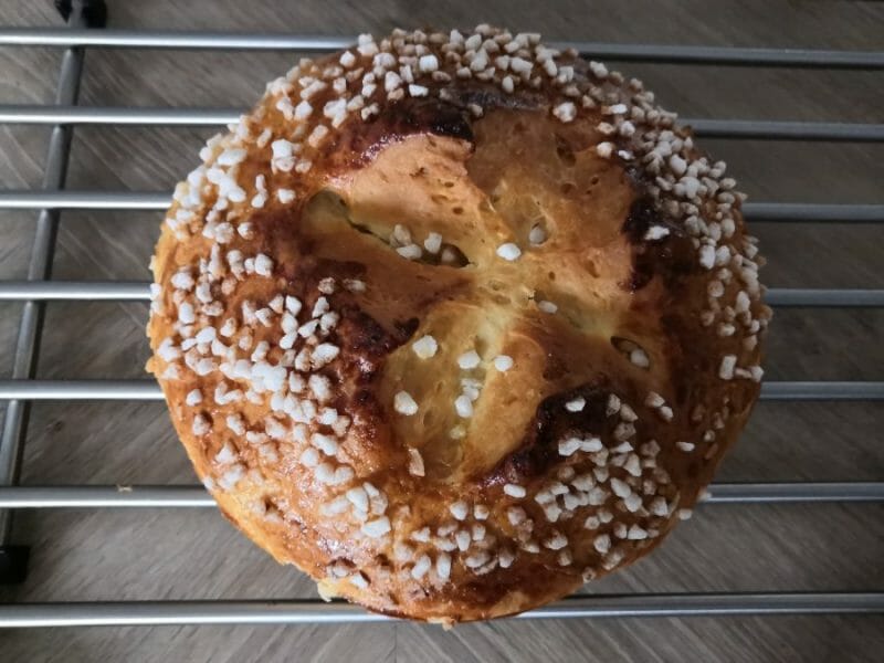 Cliquez pour zoomer ! Mouna (brioche de pâques) Thermomix par Reine81