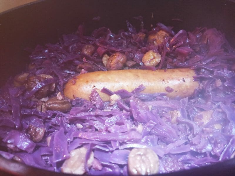 Cliquez pour zoomer ! Chou rouge, lardons et pommes Thermomix par lana2011