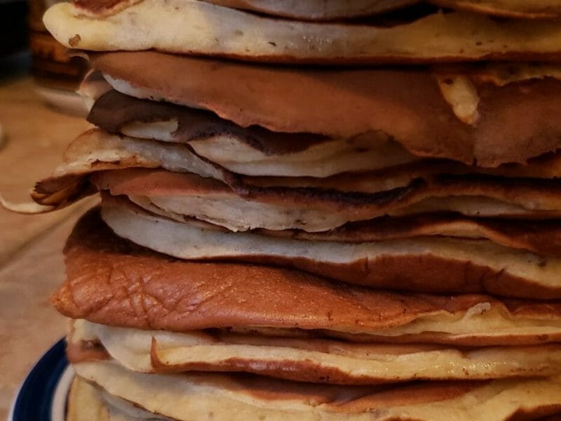 Cliquez pour zoomer ! Pancakes à la banane Thermomix par bluestr0se