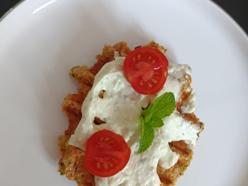 Cliquez pour zoomer ! Galettes de courgettes grecques Thermomix par loumia