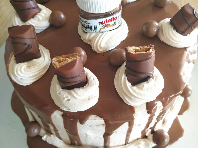 Cliquez pour zoomer ! Layer cake Kinder Bueno Thermomix par coralie_91