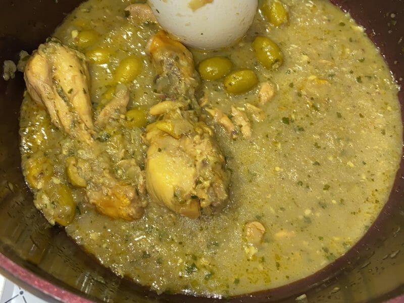 Cliquez pour zoomer ! Tajine de poulet aux olives Thermomix par oriane_7