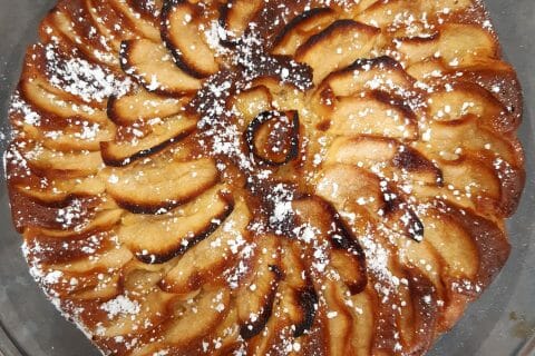 Cliquez pour zoomer ! Gâteau aux pommes et mascarpone au Thermomix