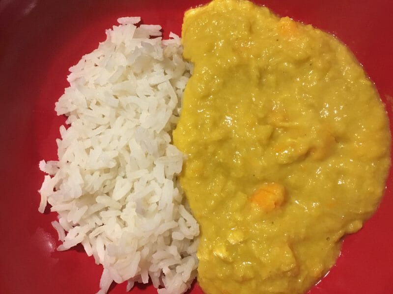 Cliquez pour zoomer ! Dhal de patate douce et de lentilles corail Thermomix par meumeu81