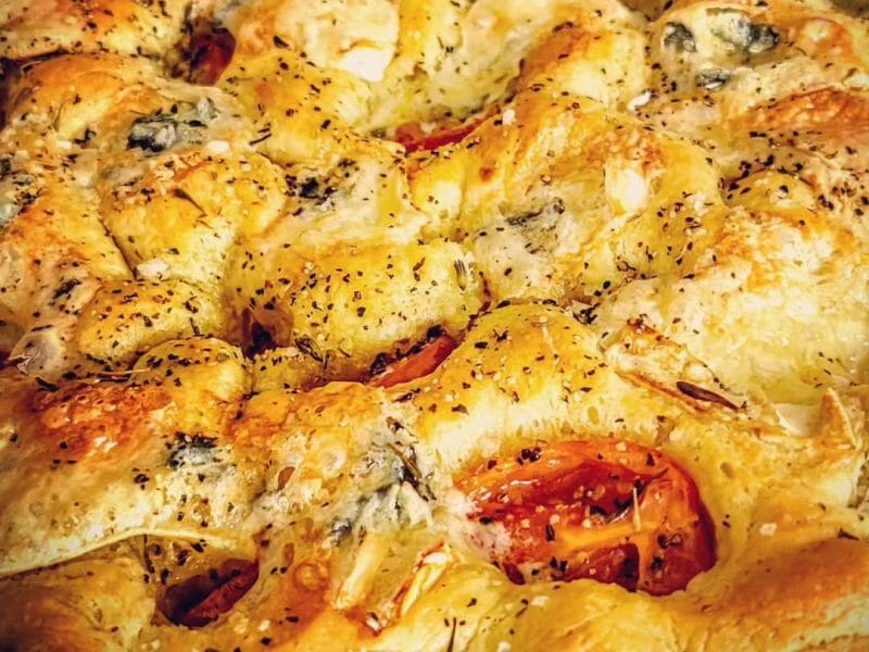 Cliquez pour zoomer ! Focaccia aux figues et gorgonzola Thermomix par sh3ridan