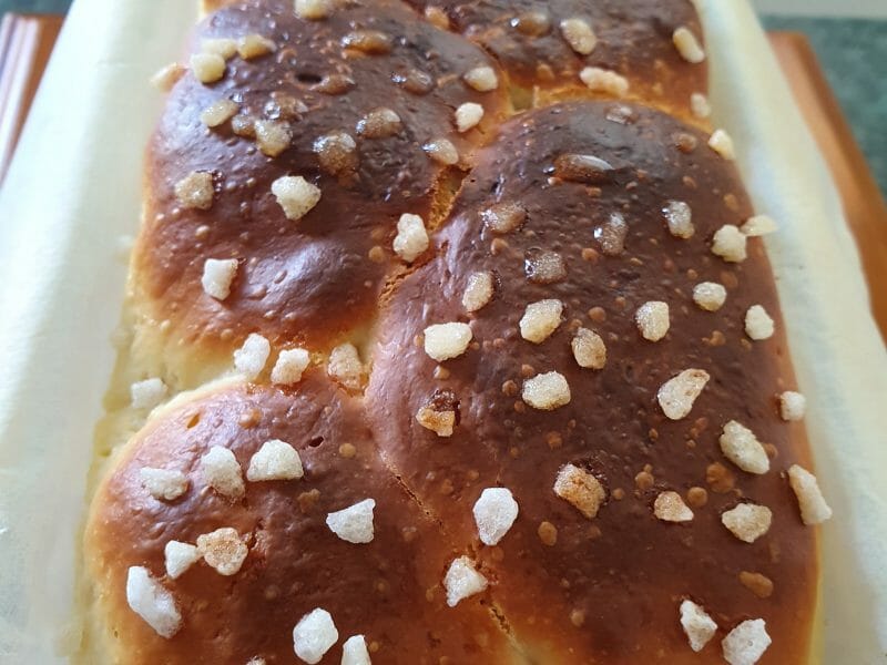 Cliquez pour zoomer ! Brioche sans beurre, sans oeufs Thermomix par luuciie
