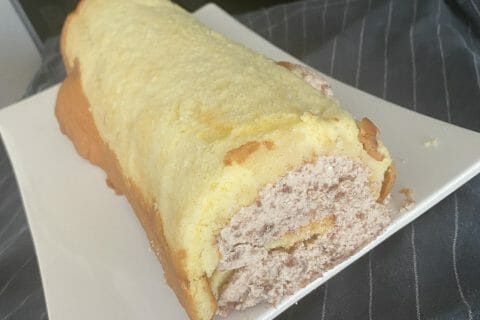 Cliquez pour zoomer ! Bûche Ferrero Rocher Thermomix par einalemix