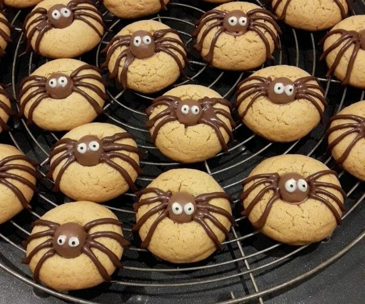 Cliquez pour zoomer ! Spider cookies (cookies araignées) Thermomix par katwoman57