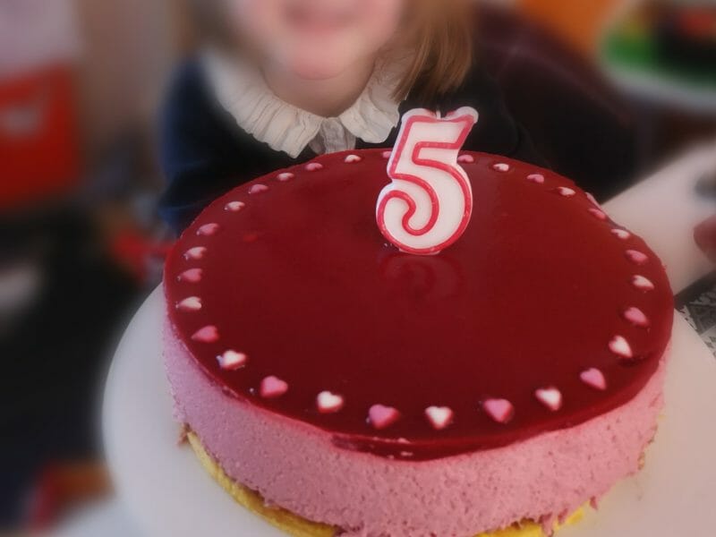 Cliquez pour zoomer ! Bavarois aux framboises Thermomix par alice_40